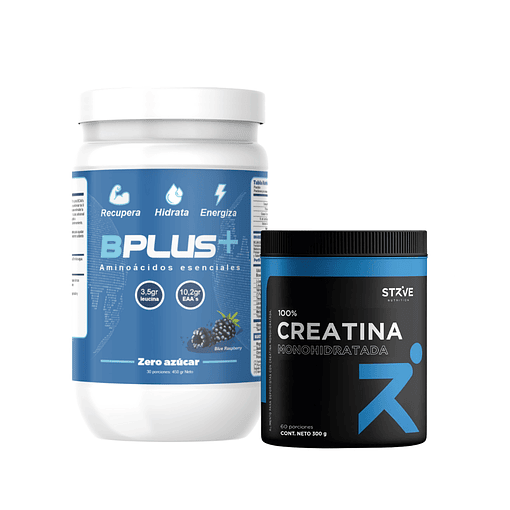 AMINOÁCIDOS B Plus+ & CREATINA MONOHIDRATADA MICRONIZADA 200 MESH 