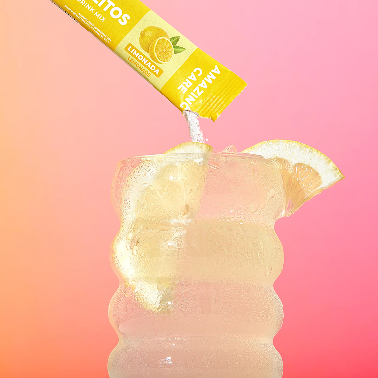 Electrolitos en Polvo - Caja 8 Sticks / Sobres - Amazing Care 8