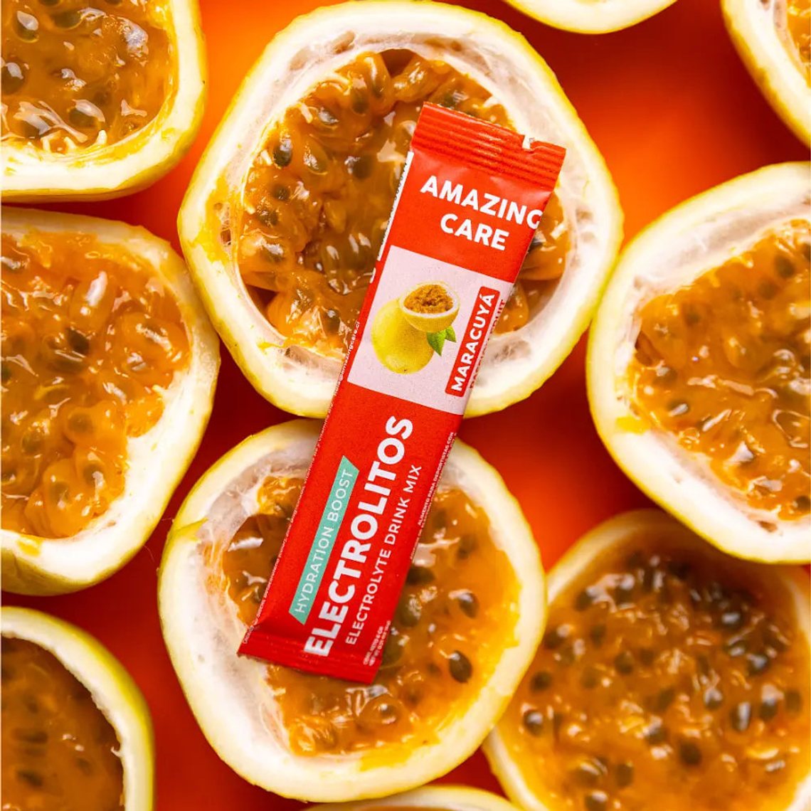 Electrolitos en Polvo - Individual 1 Sticks / Sobre - Amazing Care 5