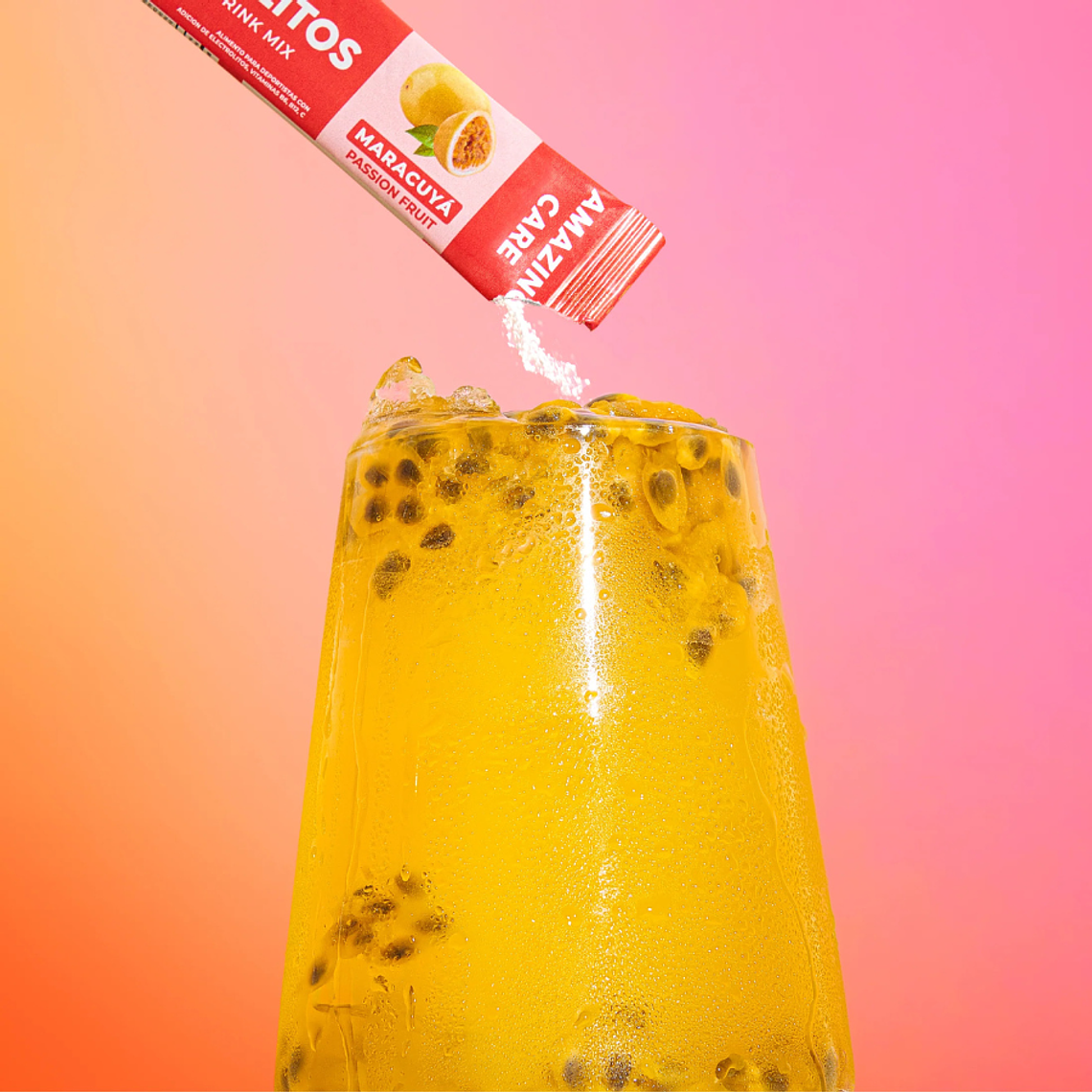 Electrolitos en Polvo - Individual 1 Sticks / Sobre - Amazing Care 8