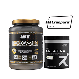 ISO WIN Proteina Hidrolizada & Asilada + CREATINA Creapure ®