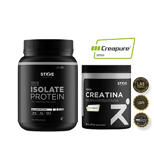 CREATINA Creapure ® & Isolate Protein - Proteina Aislada