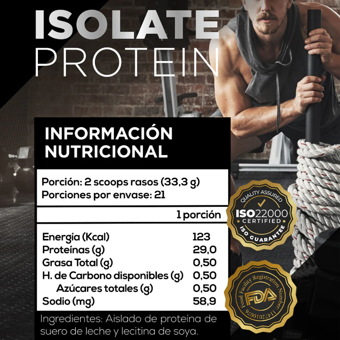 Isolate Protein - Proteina Aislada - Pack 2 Unidades 3