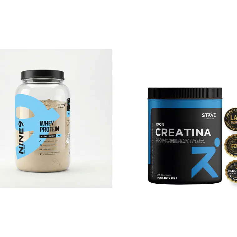 Pack Whey9 + Creatina 1