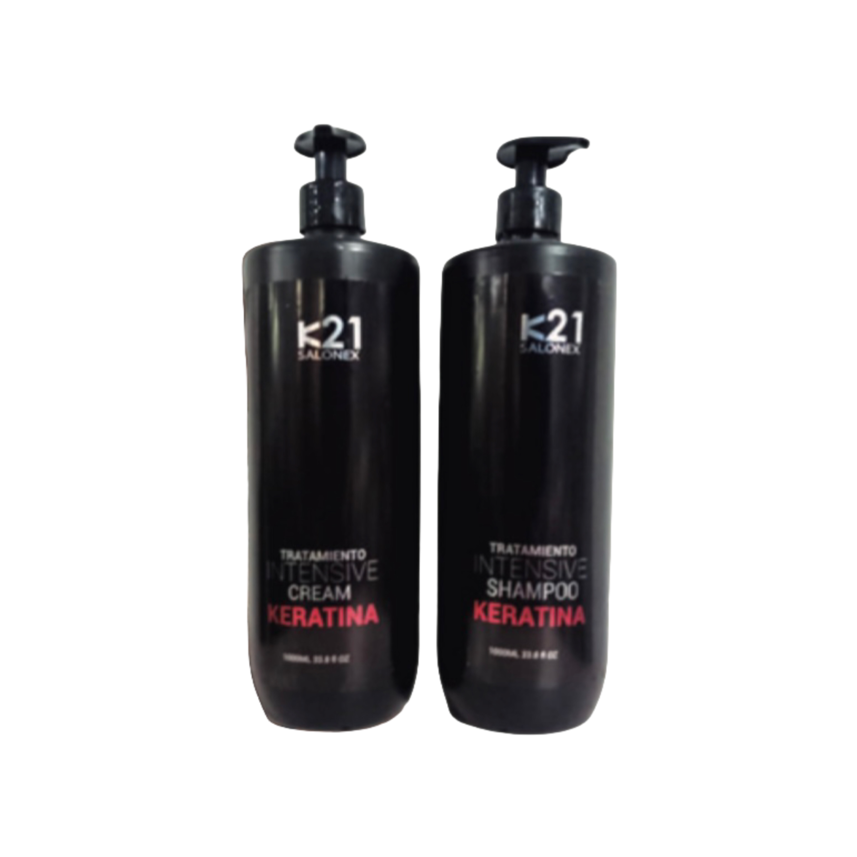 Kit Shampoo + Tratamiento K21 Pack Litro Reconstrucción Kera