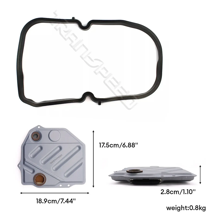 Filtro y empaquetadura de 722.5 TRANSPEED 3