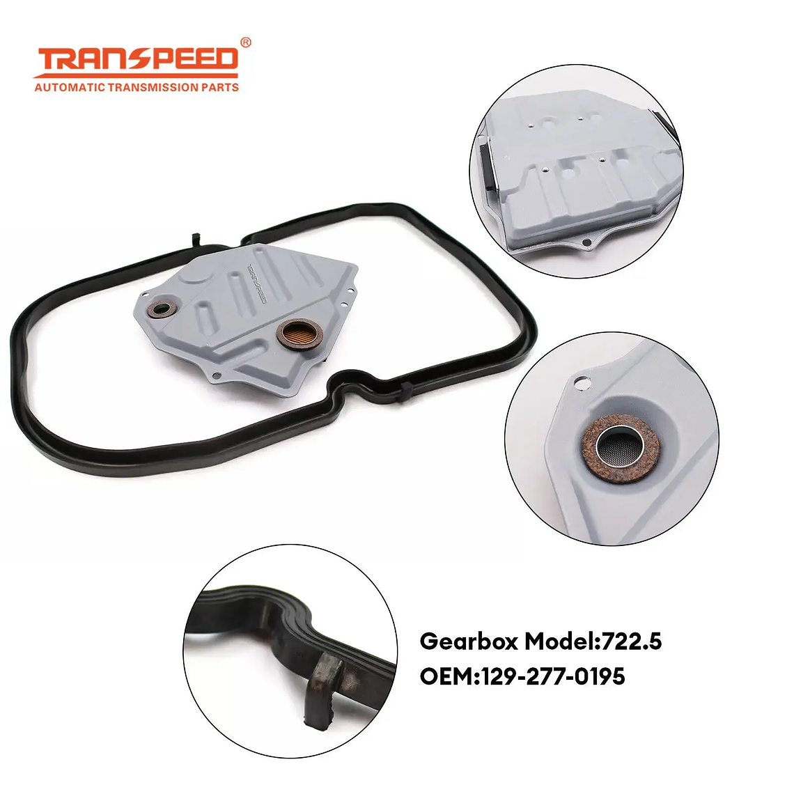 Filtro y empaquetadura de 722.5 TRANSPEED 1