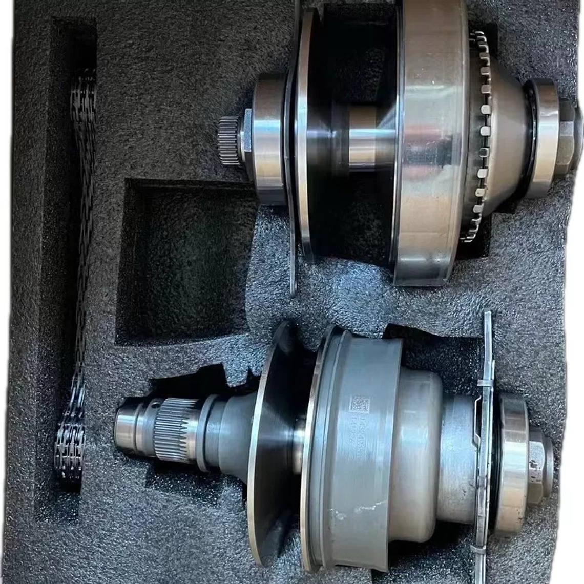 set de poleas con  cadena TR580 auténtica de Subaru 31012AA010 32462AA020 para OUTBACK EXIGA LEGACY FORESTER tm 2