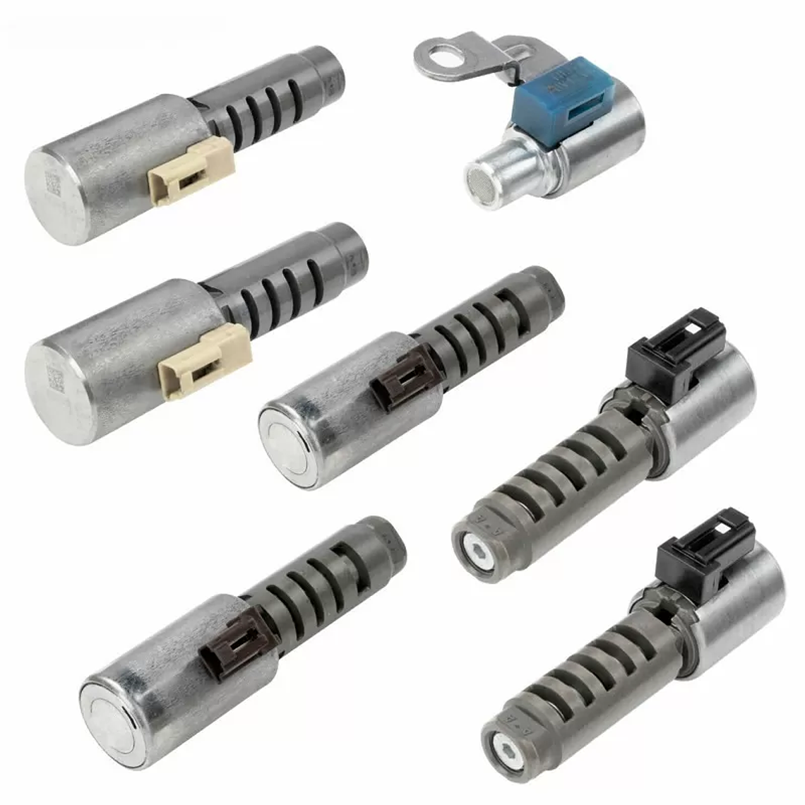 Kit de solenoide de transmisión U760E U760 de 7 piezas para CAMRY, RAV4, LEXUS, RX350, RX370, ES350 y ES350. 1