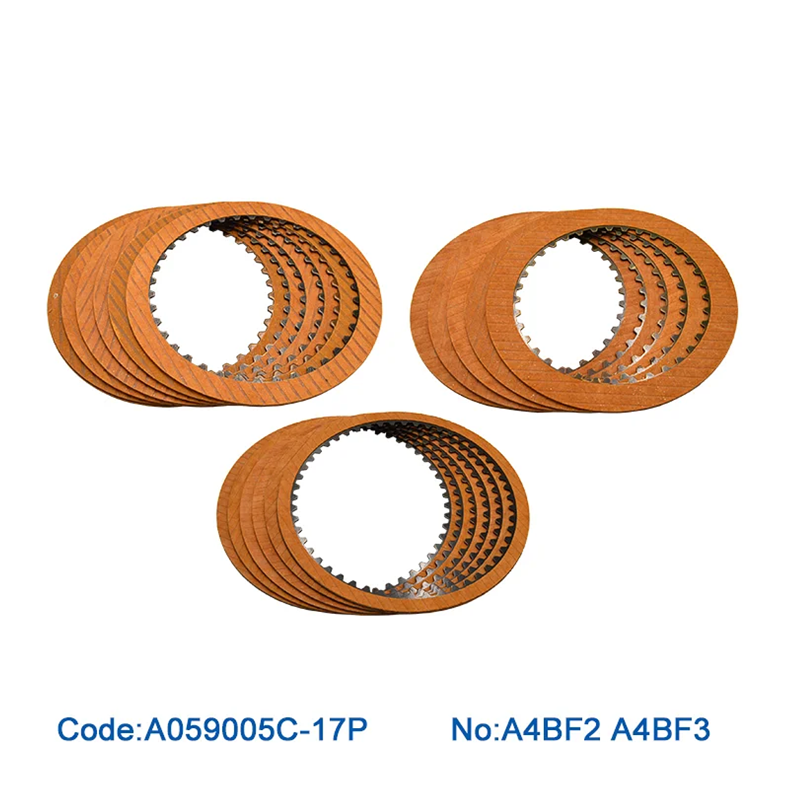 Kit de embrague húmedo de transmisión automática A4AF3 A4BF2, placa de fricción de alta calidad PROTRANS 2