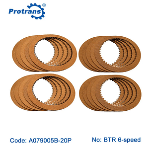 Kit de placa de fricción Protrans BTR de 6 velocidades compatible con Honda 
