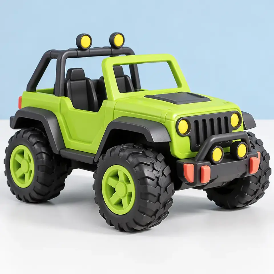 Carrito explorador todoterreno, verde lima 1