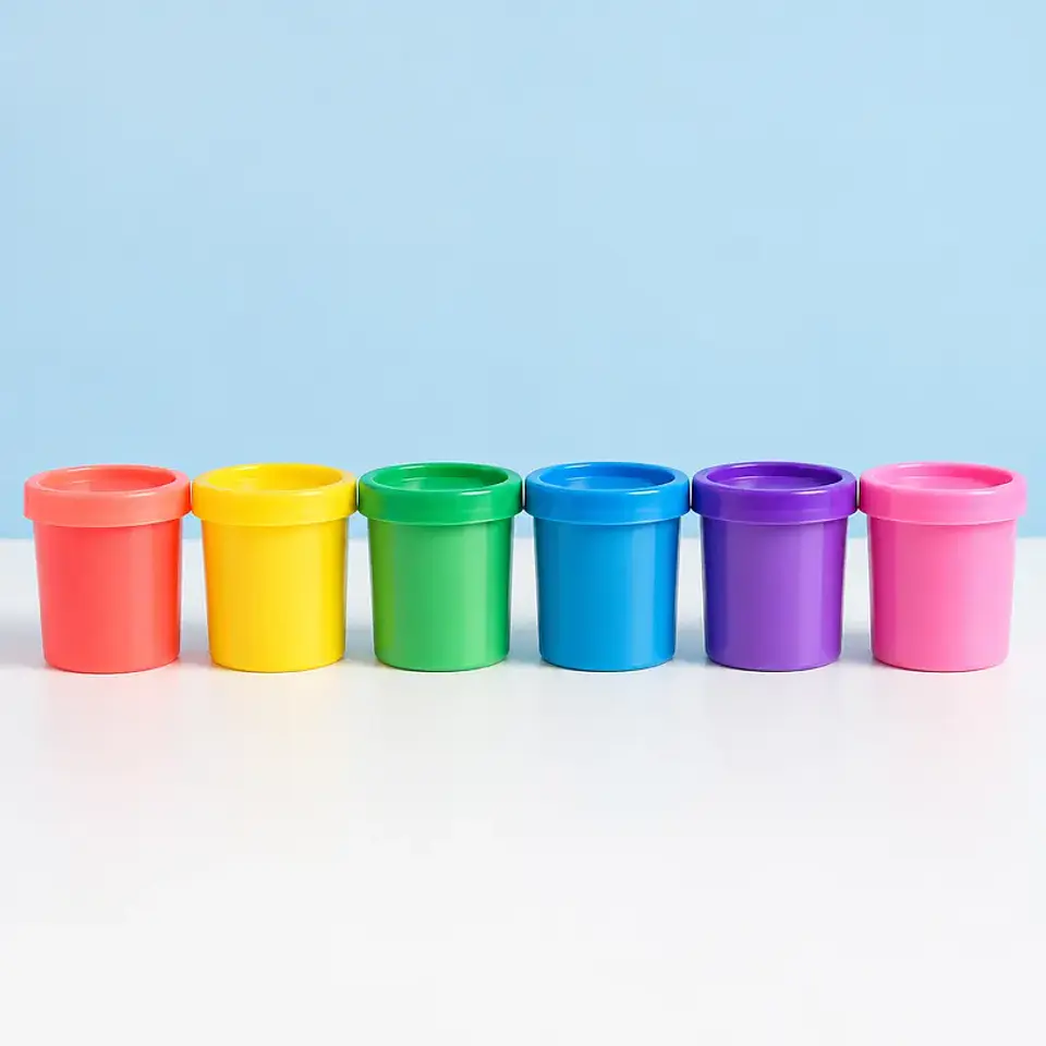 Set de masa moldeable, 6 colores 1