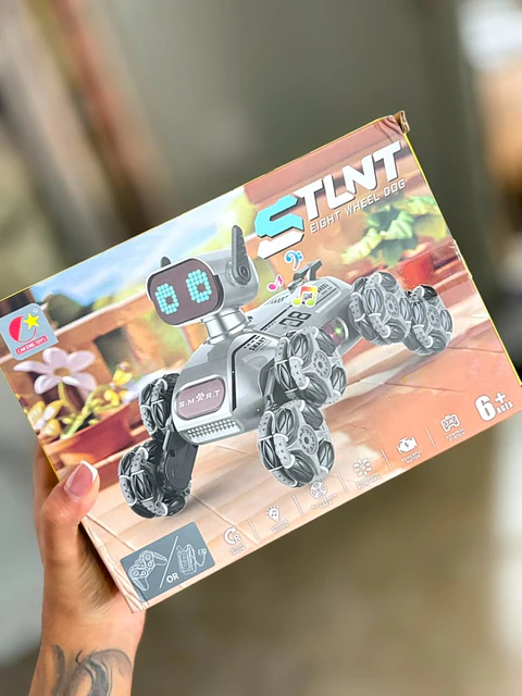 PERRO ROBOT INTELIGENTE 8 RUEDAS  CX-103