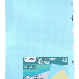 Base de Corte 60x45 cm A2 Plegable, color a elección - Celeste