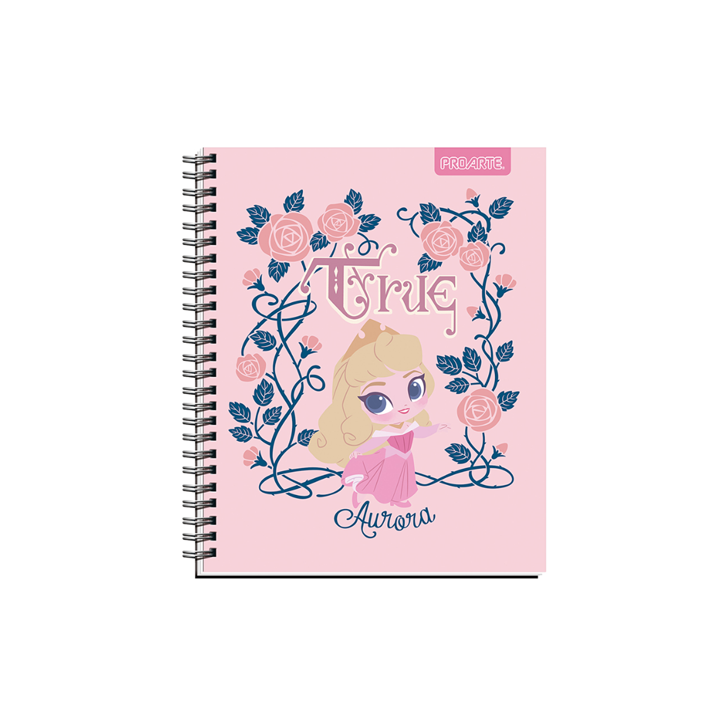 Cuaderno Universitario 100 hojas  20.2×25 cms Princesas Disney  7