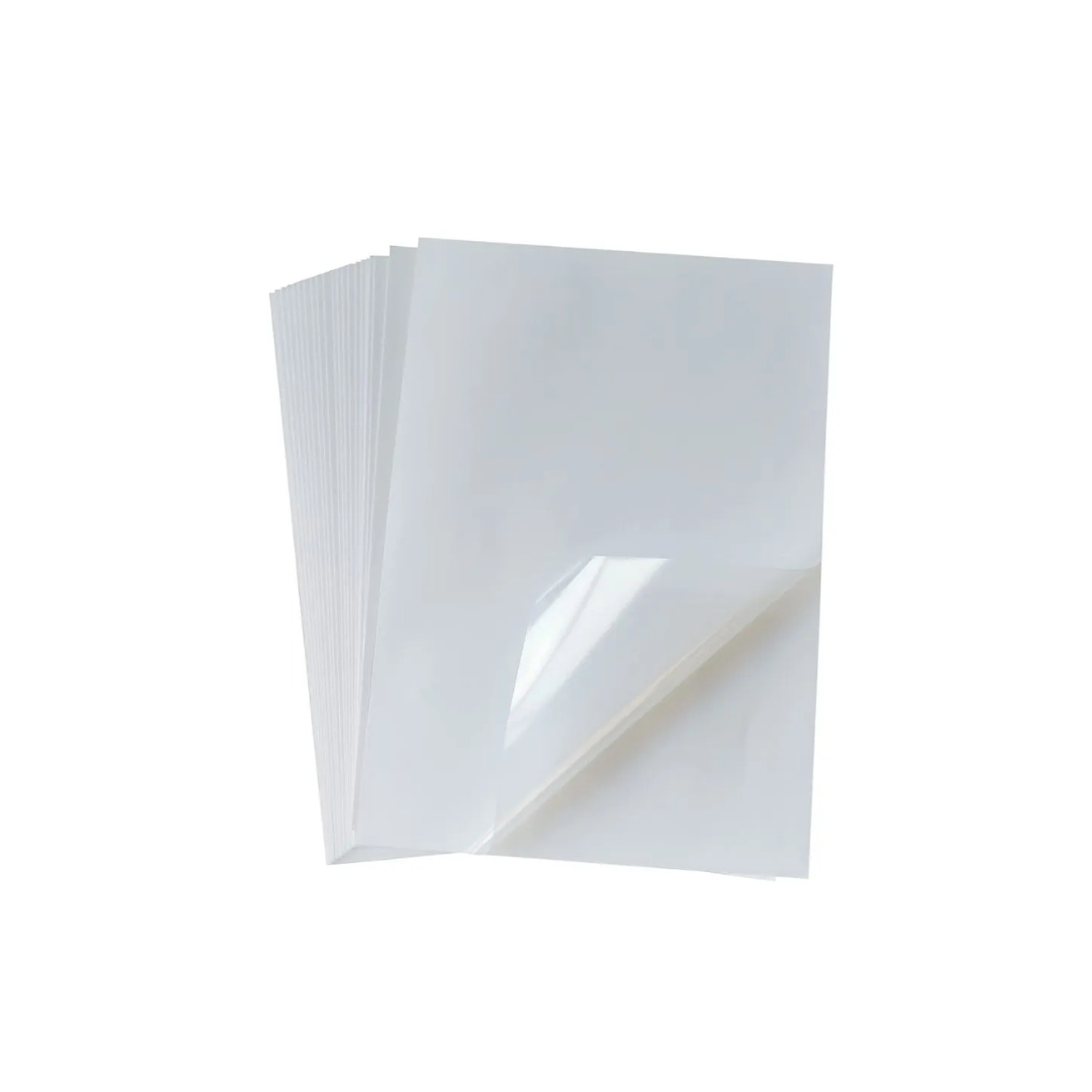 Papel Adhesivo Transparente A4 - 20 hojas 1