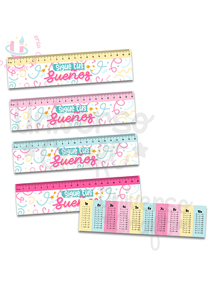 Archivo Digital PDF - Reglas para Termolaminar -  Sigue tus Sueños - Diseño 27