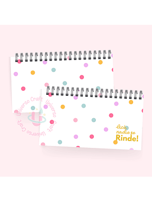 Archivo Digital - Planificador 10x20 cm - Acá nadie se rinde - Diseño 34