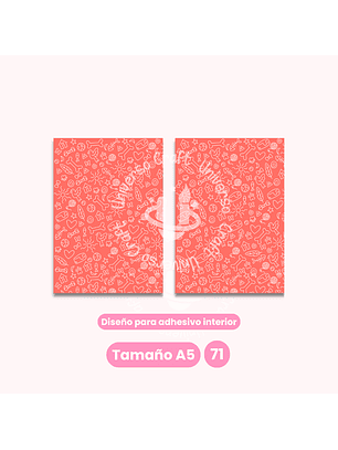 Archivo Digital - Set Portadas y Contraportadas Gardfield Menta - Diseño 71