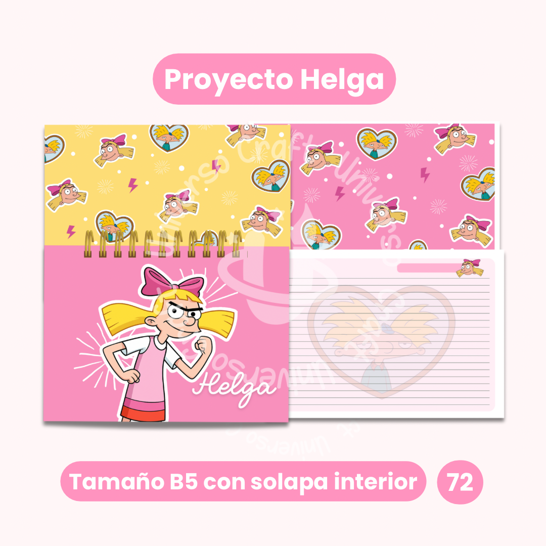 Archivo Digital - Proyecto Helga de Hey Arnold - Diseño N°72 1
