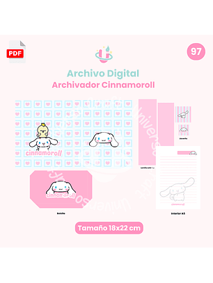 Archivo Digital - Archivador Cinnamoroll - Diseño 97