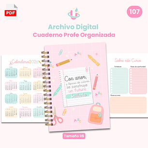Archivo Digital PDF - Pack Premium Diseño Profes Docentes Maestra - Diseño 107