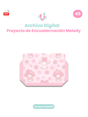 Archivo Digital - Proyecto My Melody A5 - Diseño N°49