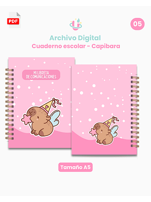 Archivo Digital - Proyecto Libreta de Comunicaciones Capibara A5 - Diseño 05