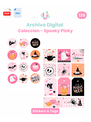 Colección Digital - Spooky Pinky Halloween N° 126