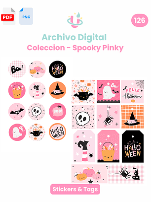 Colección Digital - Spooky Pinky Halloween N° 126