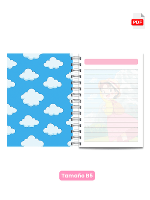 Archivo Digital PDF - Set Portadas Heidy B5 - 129