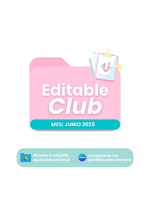 Editable Club - Junio 2025 