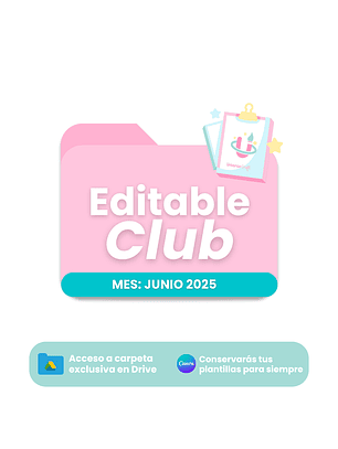 Editable Club - Junio 2025 
