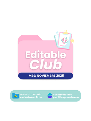 Editable Club -  Noviembre 2025 
