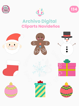 Archivo Digital PNG - Cliparts Navidad - 134