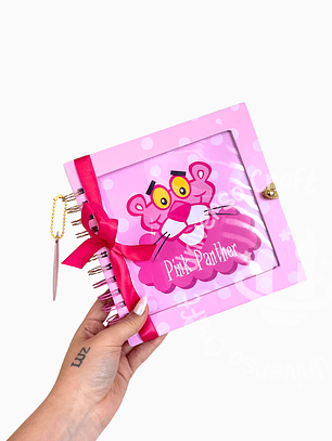 Archivo Digital PDF - Cuaderno con ventana Pantera Rosa Pink Panther - 137