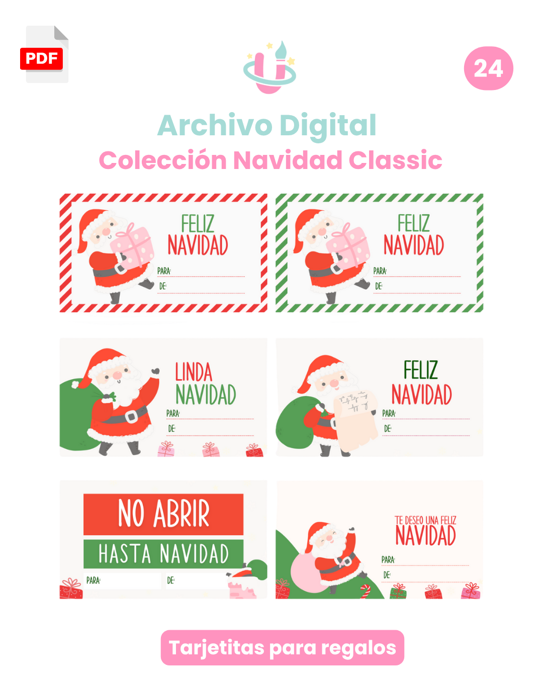 Colección Digital PDF- Linda Navidad Classic - 24 3