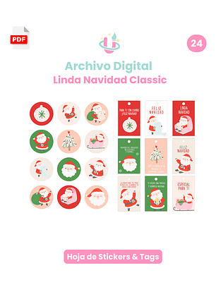 Colección Digital PDF- Linda Navidad Classic - 24