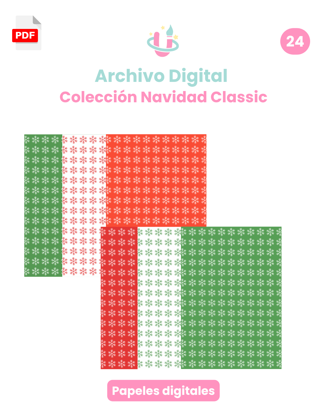 Colección Digital PDF- Linda Navidad Classic - 24 2