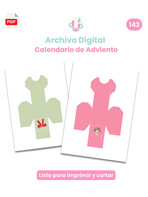 Archivo Digital PDF - Calendario de Adviento 18x24 cm - 142