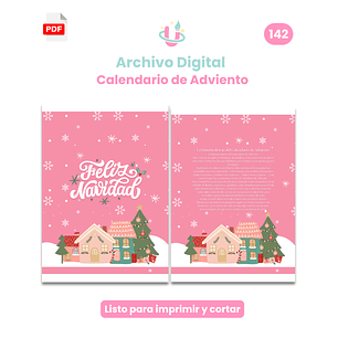 Archivo Digital PDF - Calendario de Adviento 18x24 cm - 142