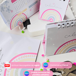 Aprende a realizar Calendarios de Escritorio 