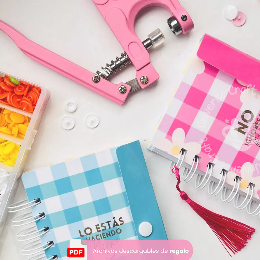Cuadernos con broches