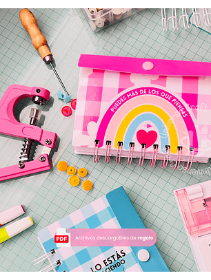 Taller Online - Cuadernos con Broches Snap