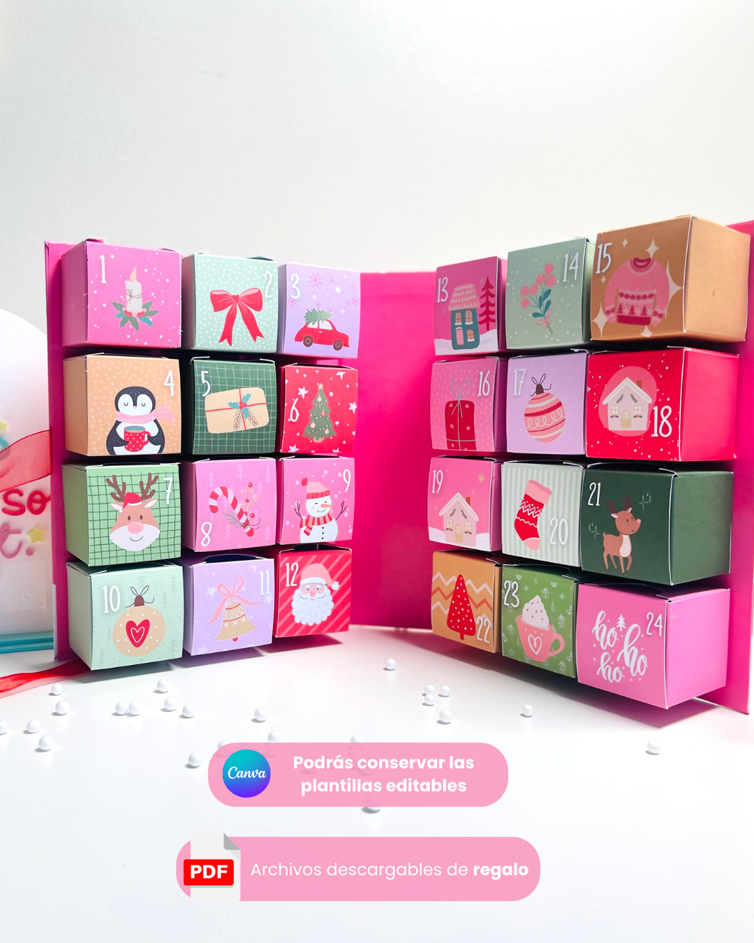 Taller Online - Calendario de Adviento Mini 3