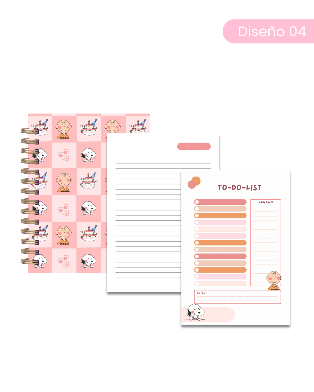 Archivo Digital PDF - Proyecto Agenda Snoopy A5 - Diseño 04 1