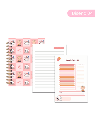 Archivo Digital PDF - Proyecto Agenda Snoopy A5 - Diseño 04