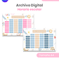 Plantilla Editable en Canva - Archivos Escolares Universo Craft®  - Miniatura 7