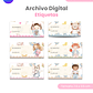 Plantilla Editable en Canva - Archivos Escolares Universo Craft®  - Miniatura 3